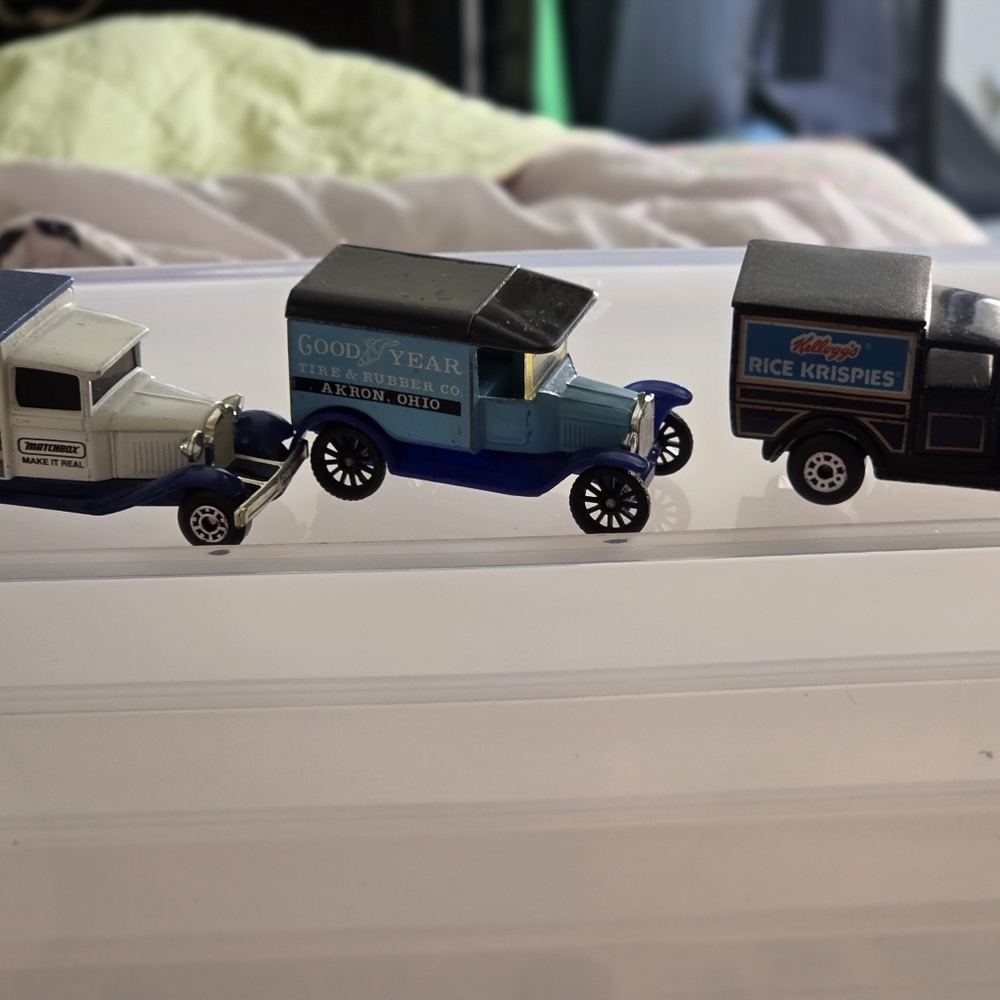 Matchbox Vintage Model T Ford and Model A Vehicles